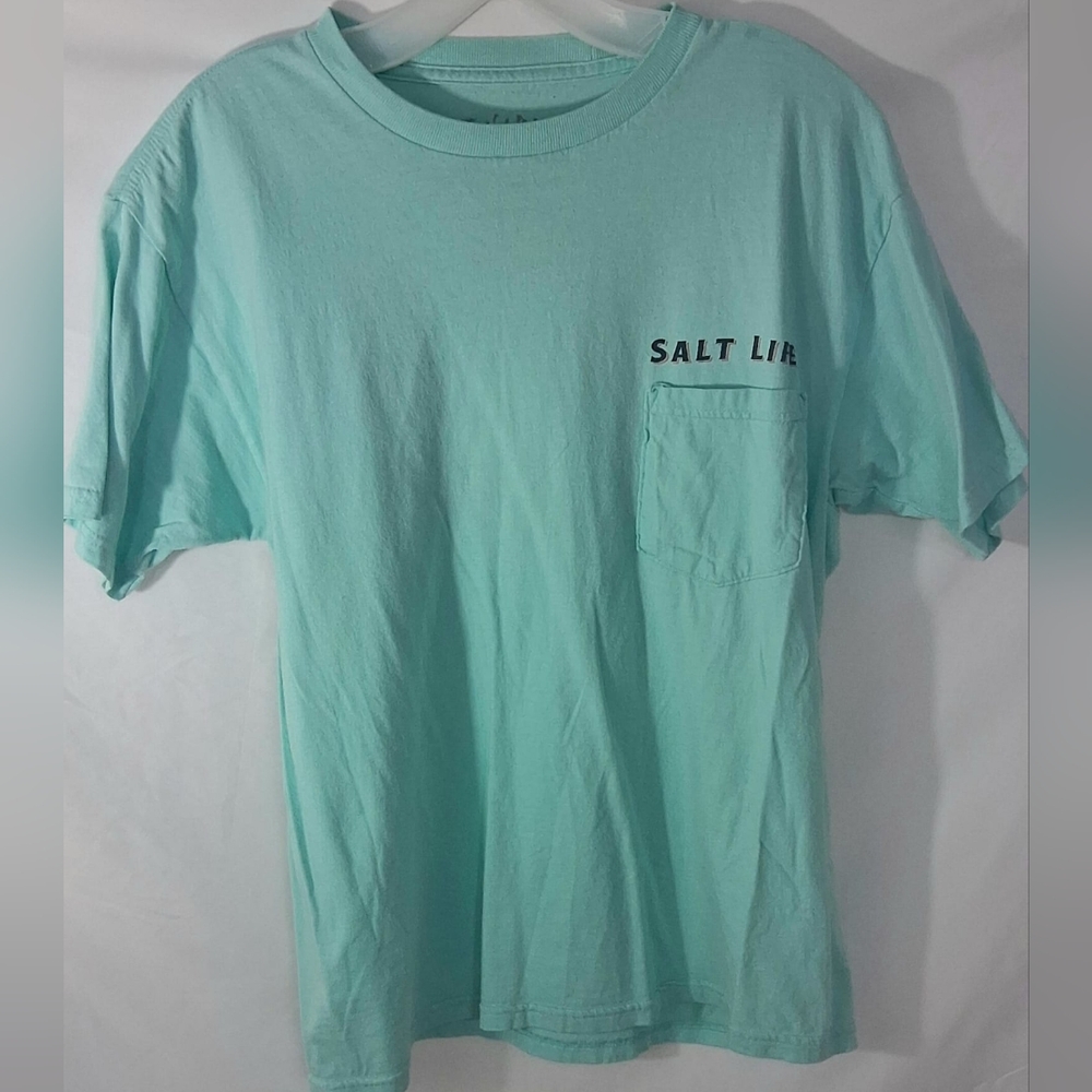 Salt Life Men's Aqua T-Shirt